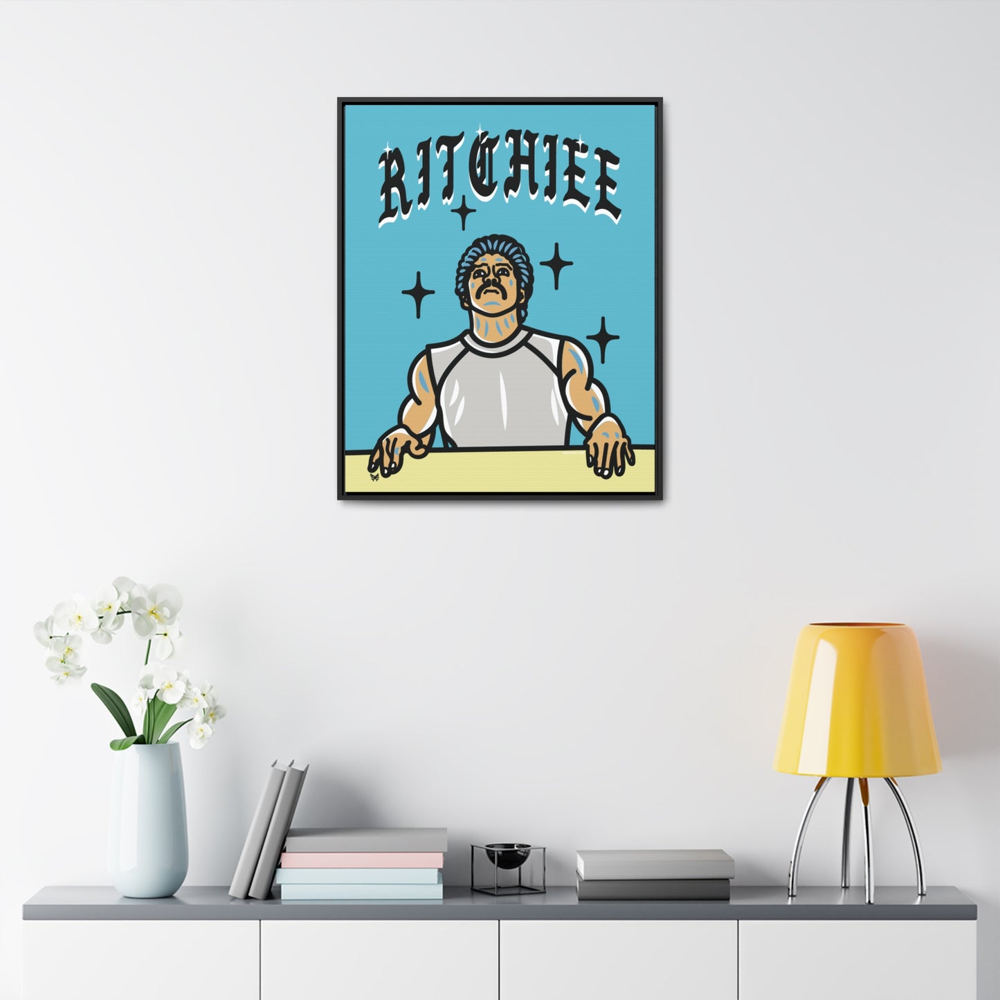 BOB BRIDGE FRAMED CANVAS WALL ART