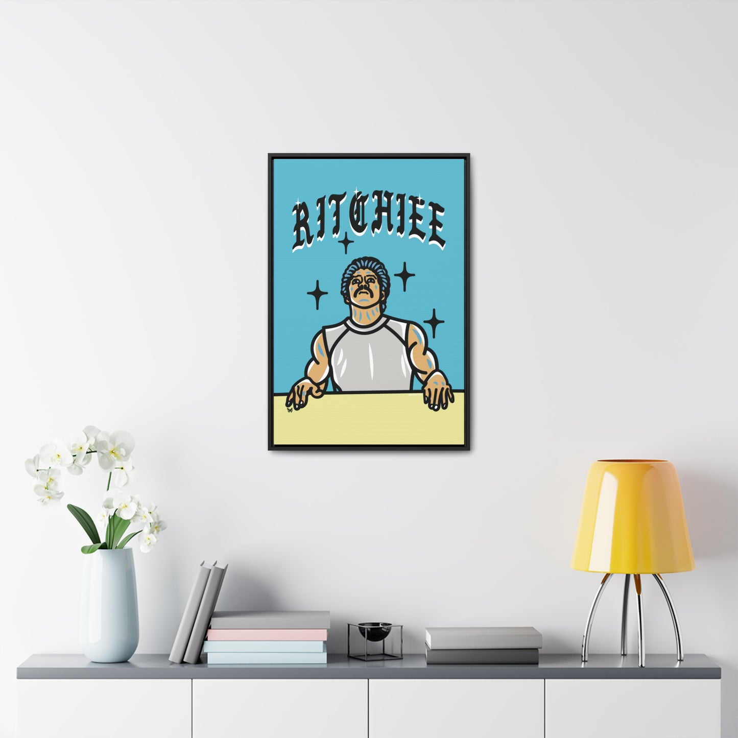 BOB BRIDGE FRAMED CANVAS WALL ART