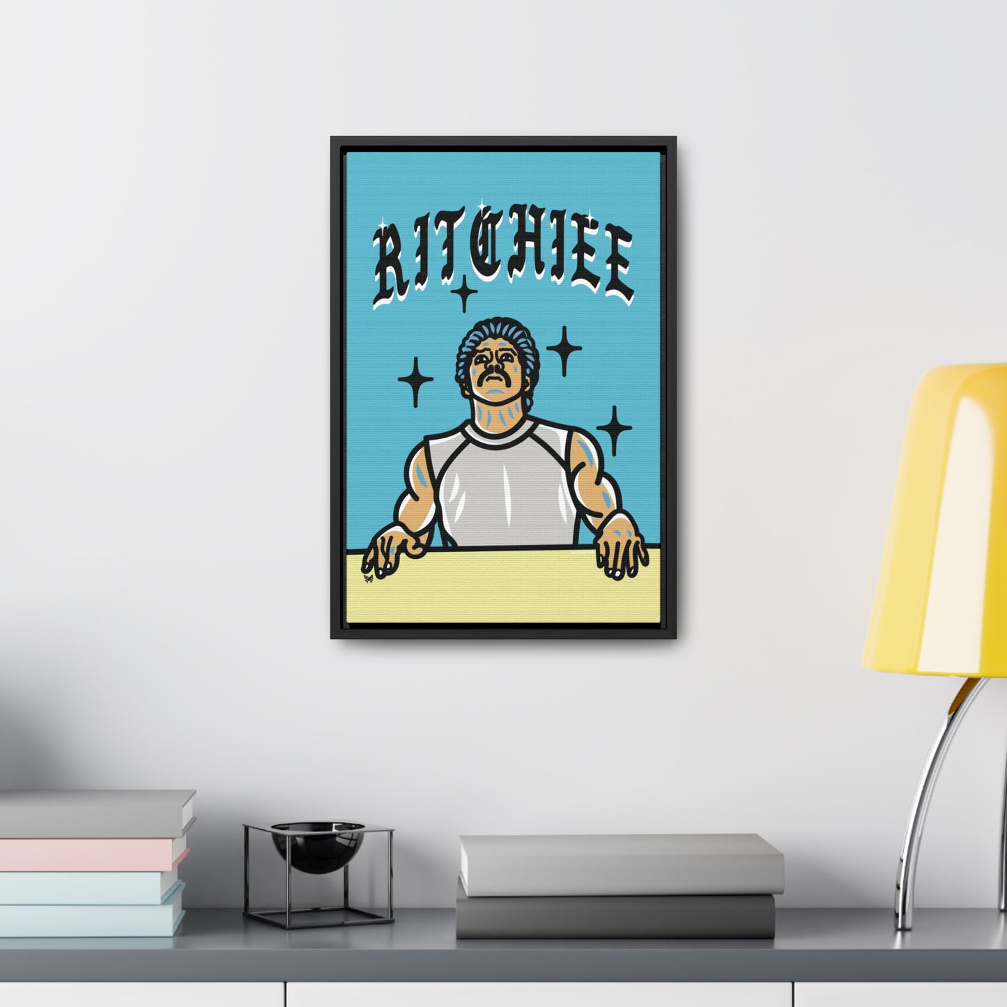BOB BRIDGE FRAMED CANVAS WALL ART