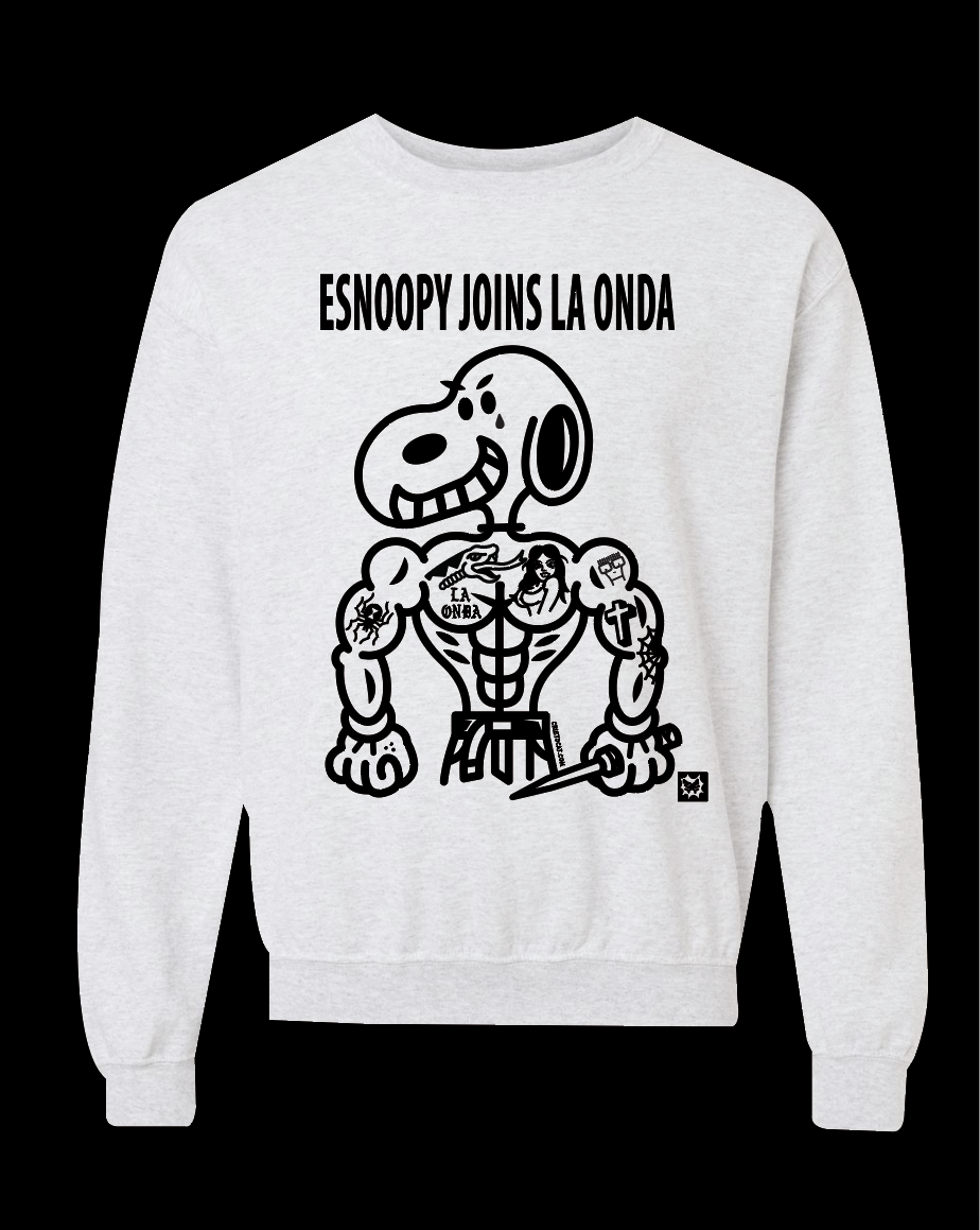 ESnoopy Joins La Onda CREWNECK SWEATER