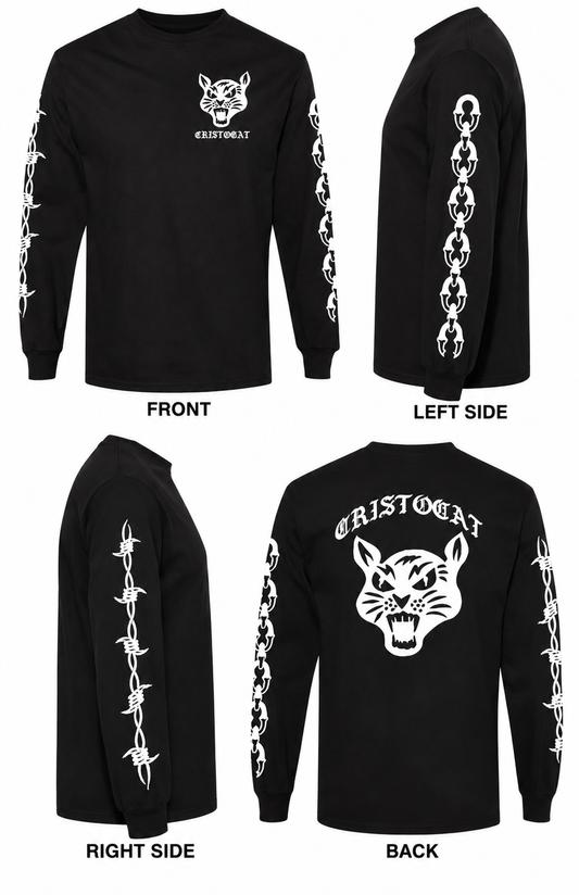 CC Club Black long Sleeve T-Shirt