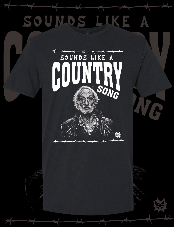 Sounds like a country song BLACK T-SHIRT - cristocatofficial