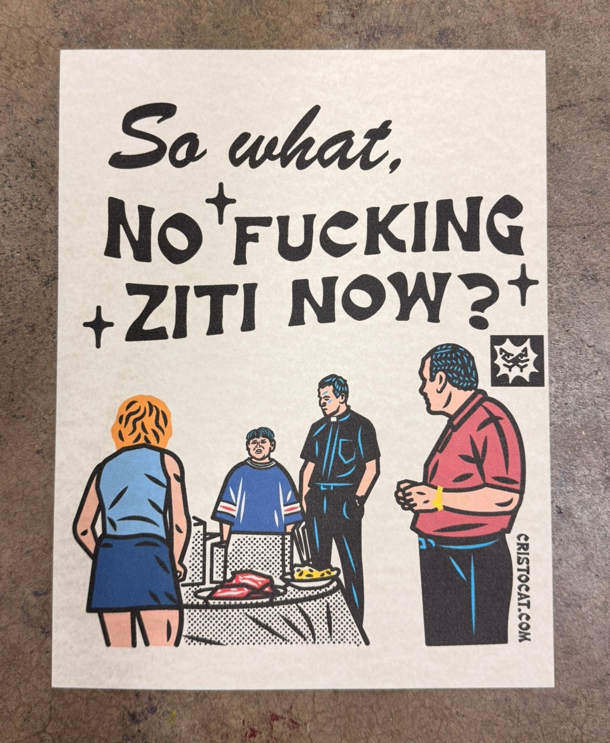 ZITI 8.5X11 PRINT - cristocatofficial