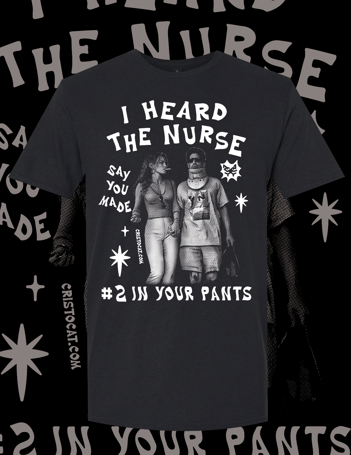 Chrissy #2 BLACK T-SHIRT