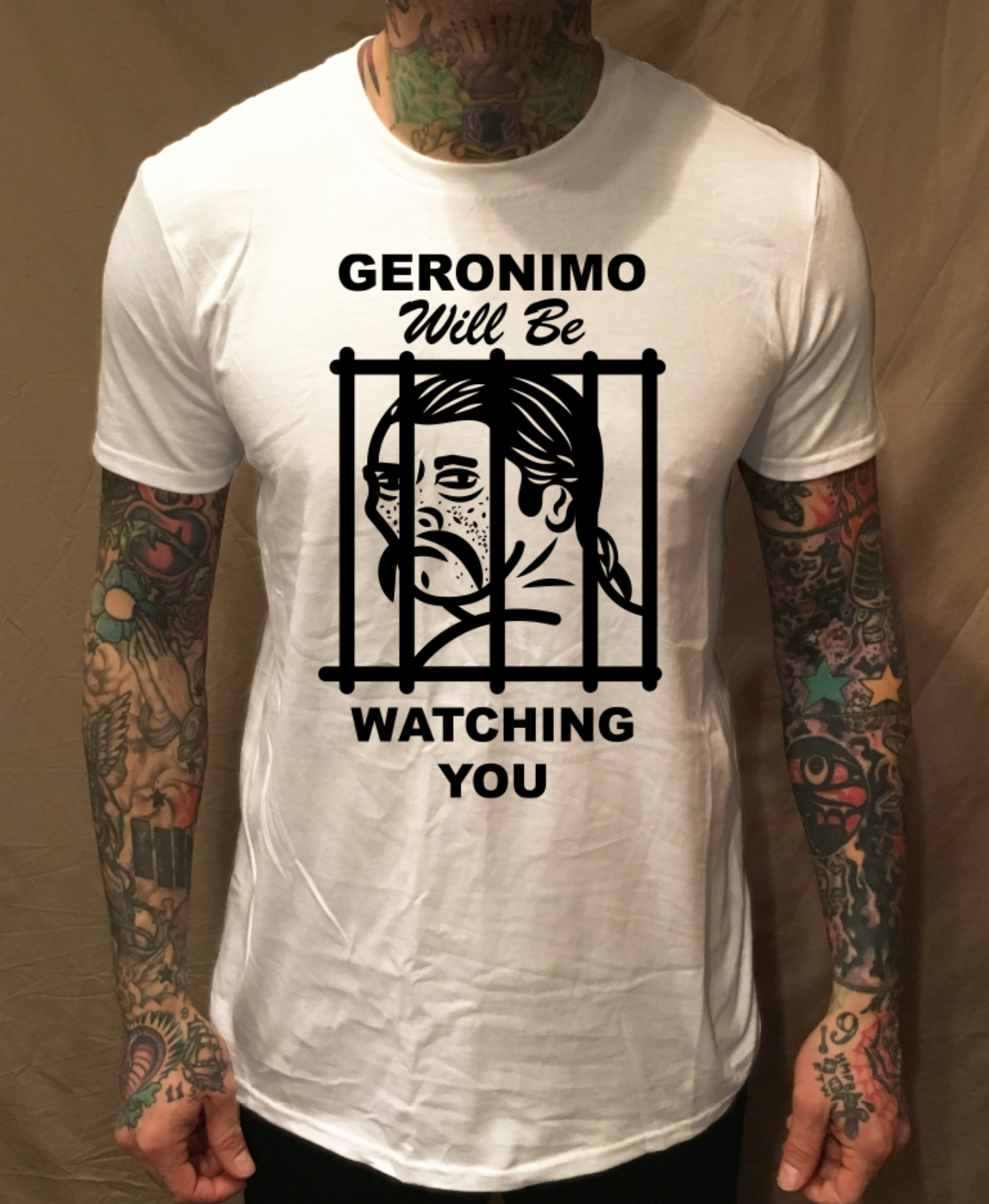 GERONIMO BARS TEE