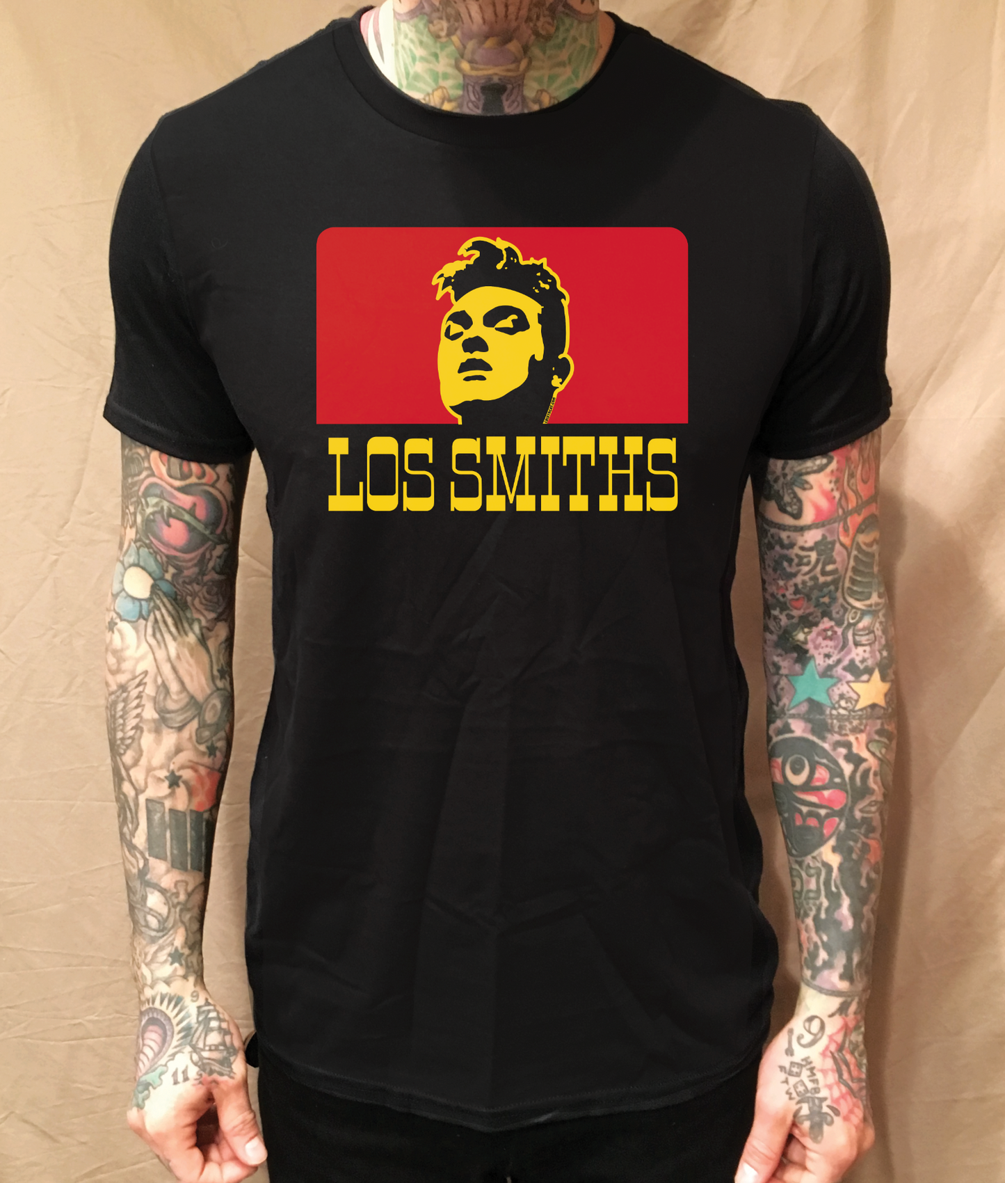 LOS SMITHS BEN DAVIS BLACK TEE