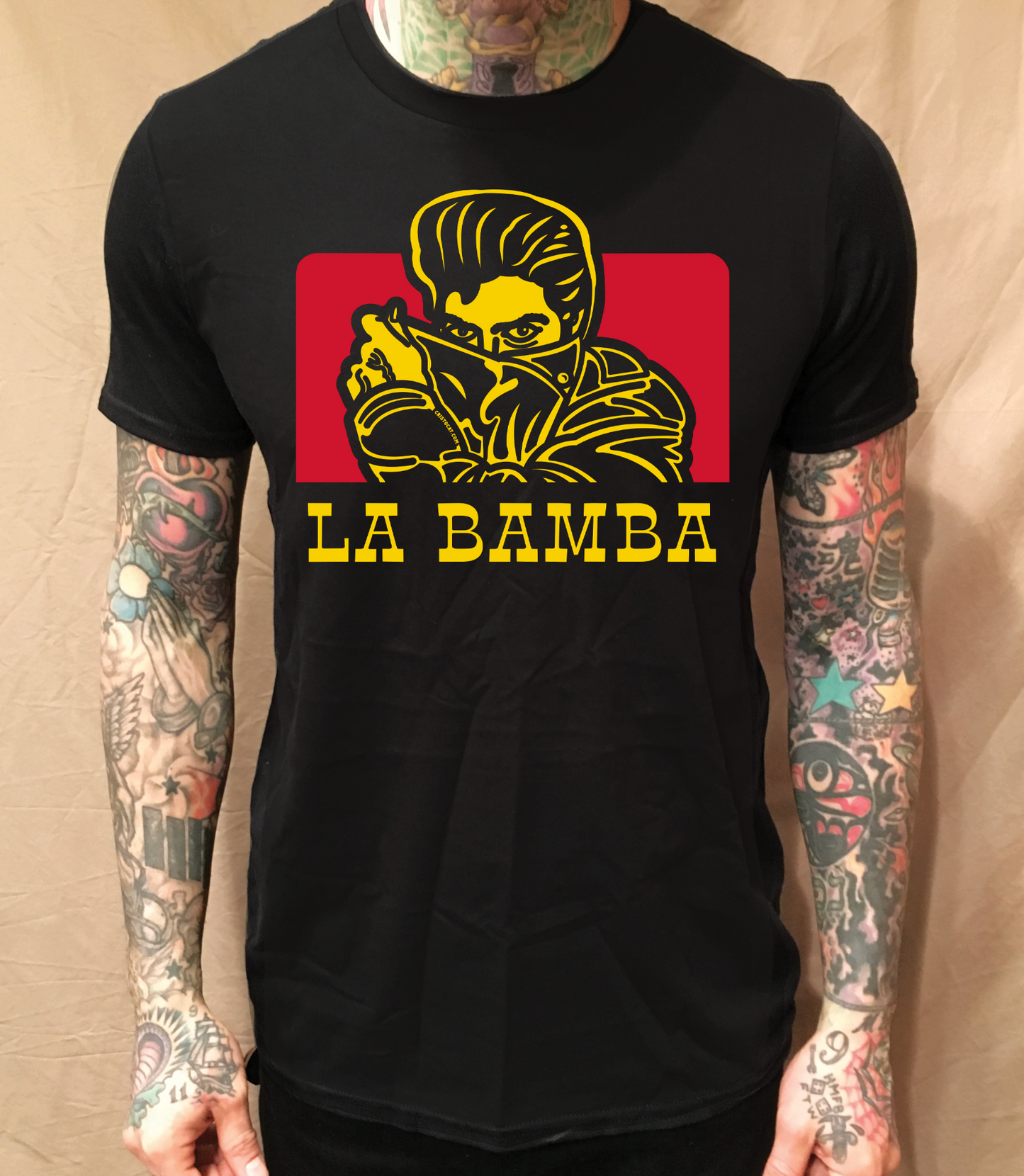 BOB BEN DAVIS BLACK TEE