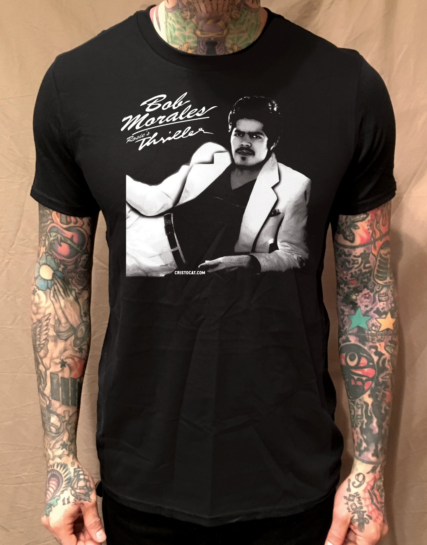 THRILLER BOB BLACK TEE