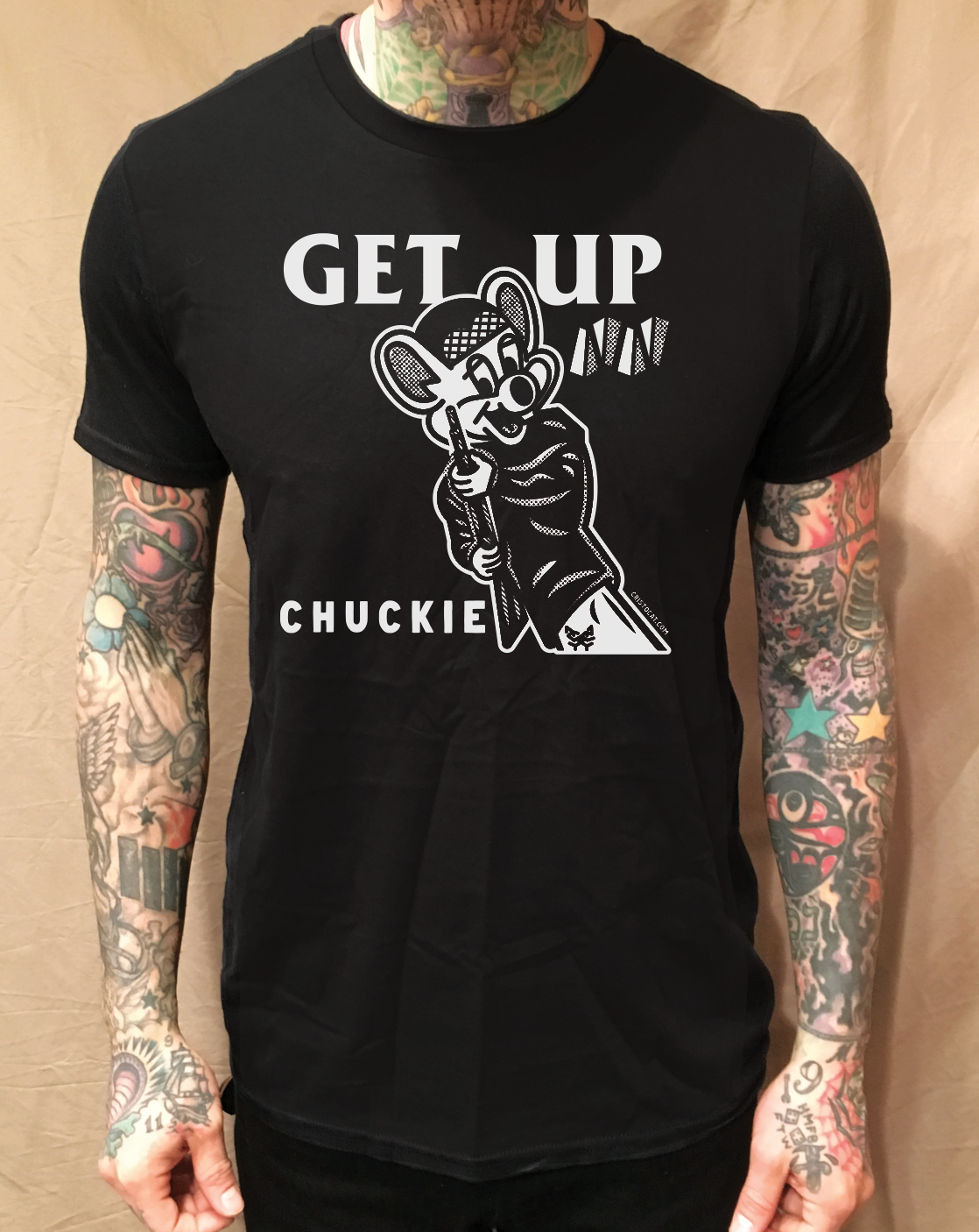 MY WAR CHUCKIE BLACK TEE