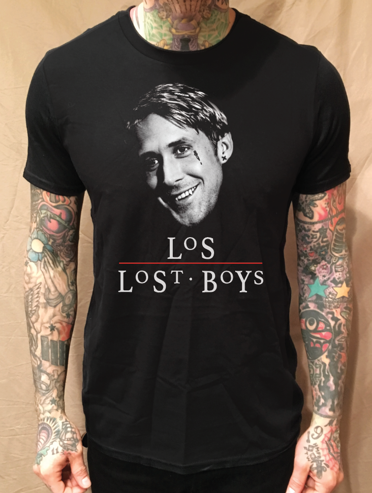 RYAN LOST BOYS BLACK T-SHIRT