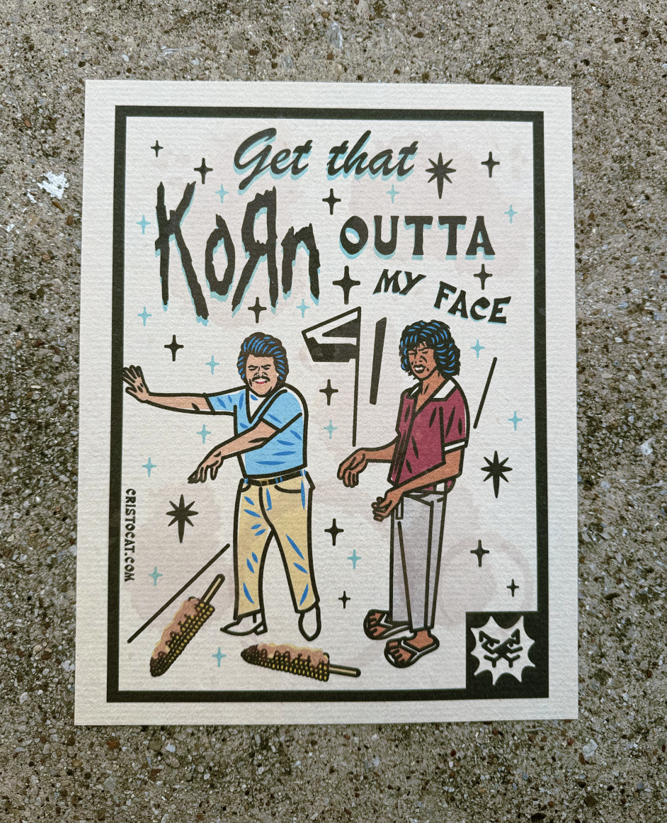 KORN NL 8.5X11 PRINT