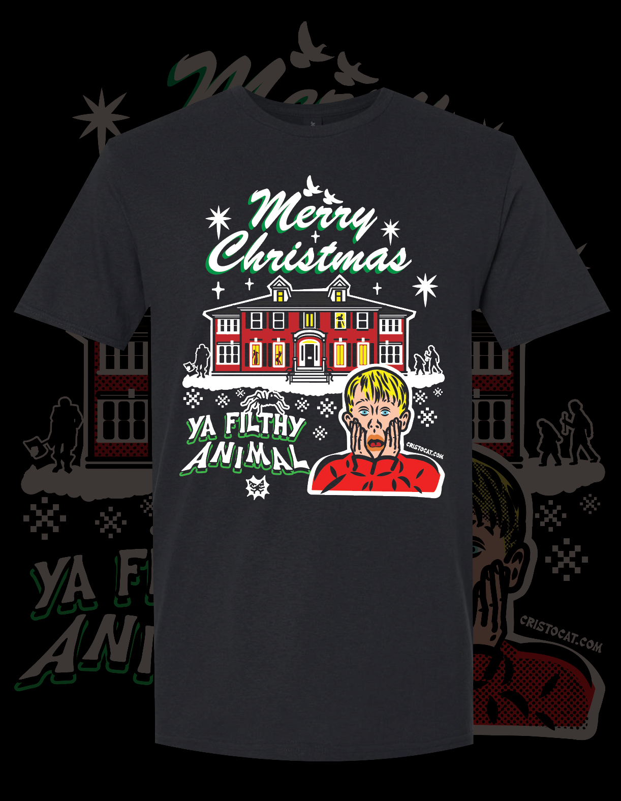HOME ALONE HOUSE T-SHIRT