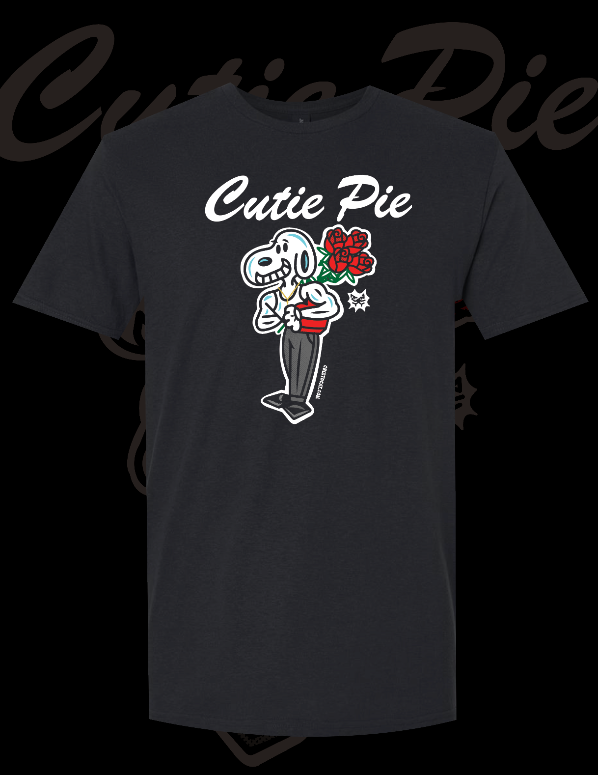 CUTIE PIE BLACK T-SHIRT