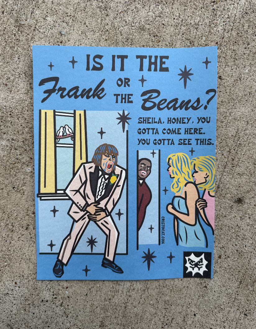 FRANK & BEANS 8.5X11 PRINT