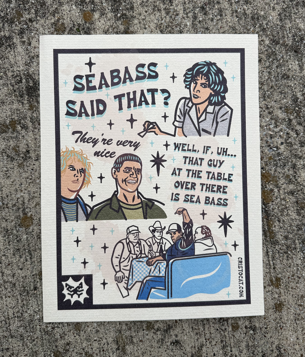 SEABASS 8.5X11 PRINT