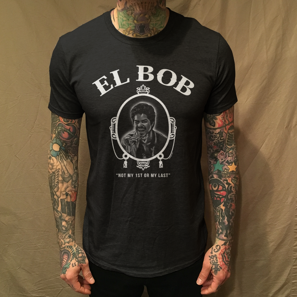 BOB MOTA LOVE LIFE BLACK TEE - cristocatofficial