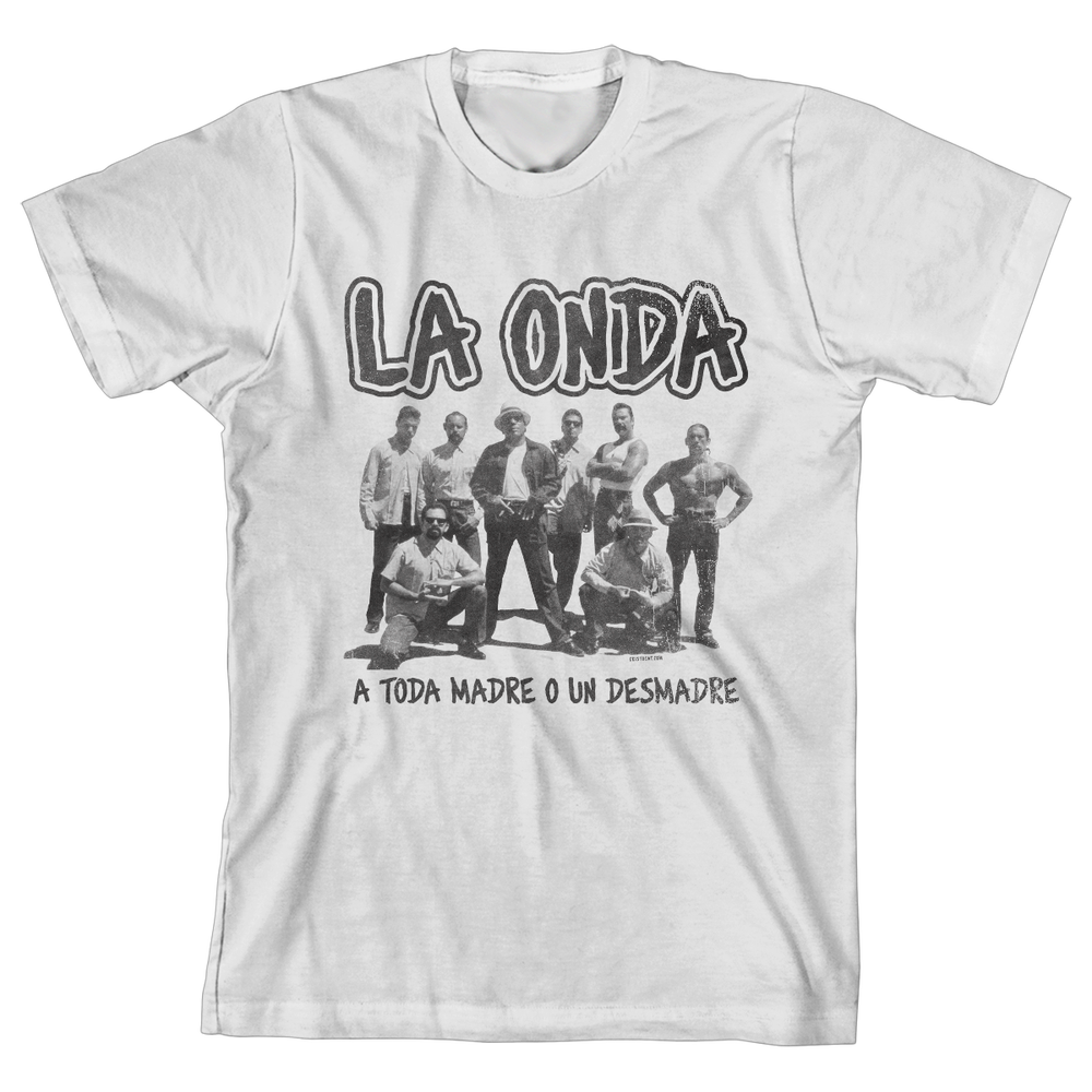 TEAM LA ONDA ON WHITE TEE - cristocatofficial