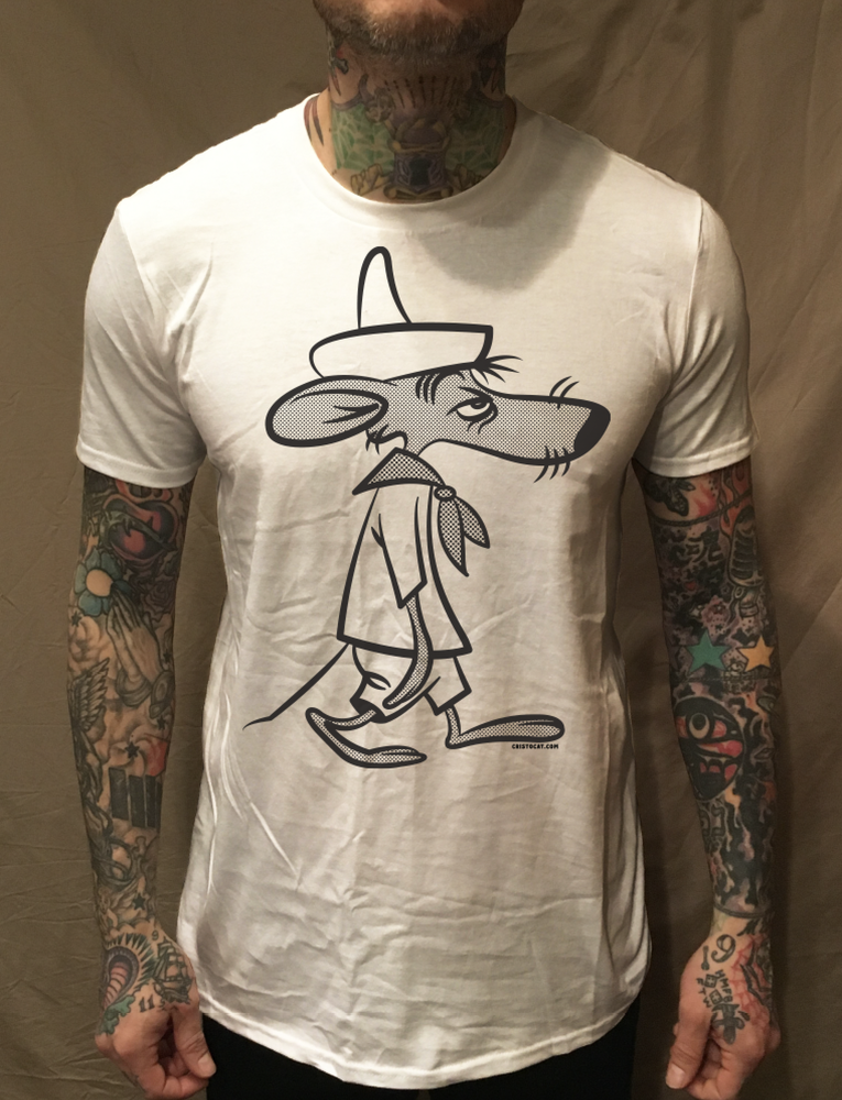 SLOWPOKE RODRIGUEZ WHITE TEE - cristocatofficial