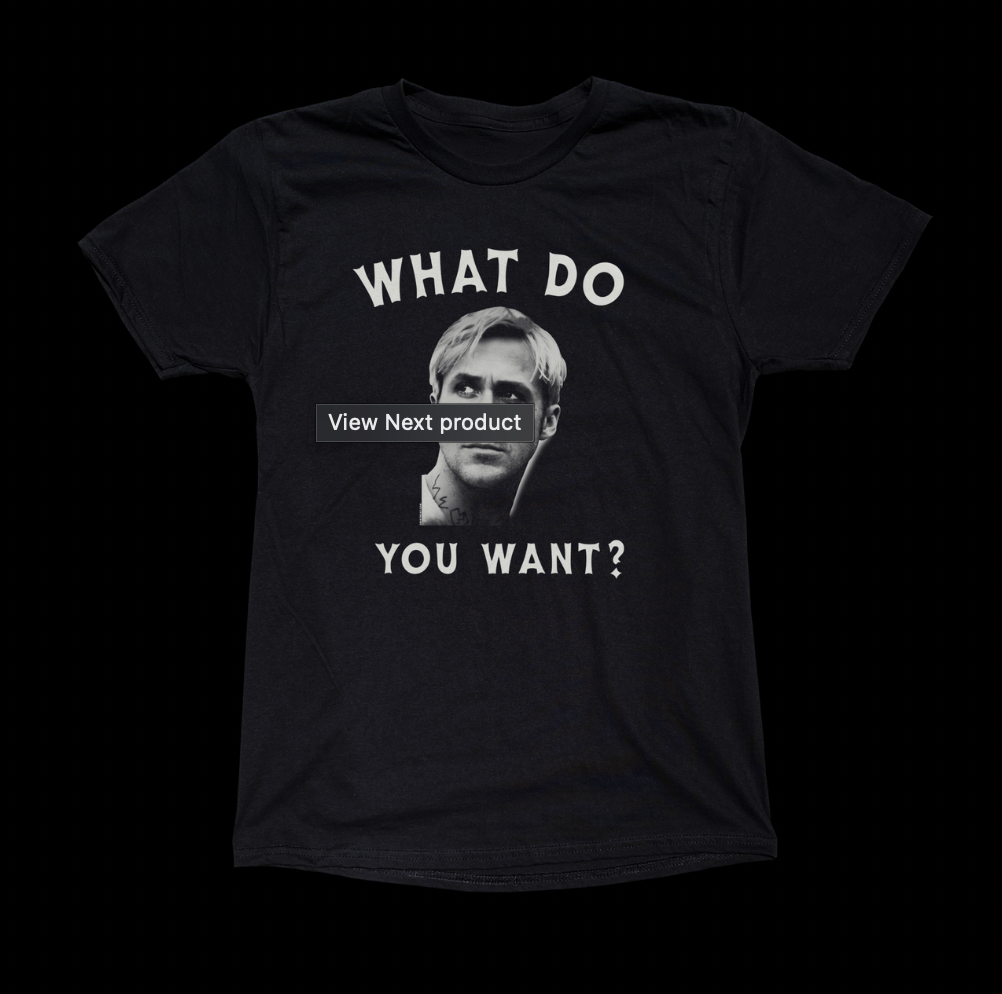 WDYW RG - Black Tee - cristocatofficial