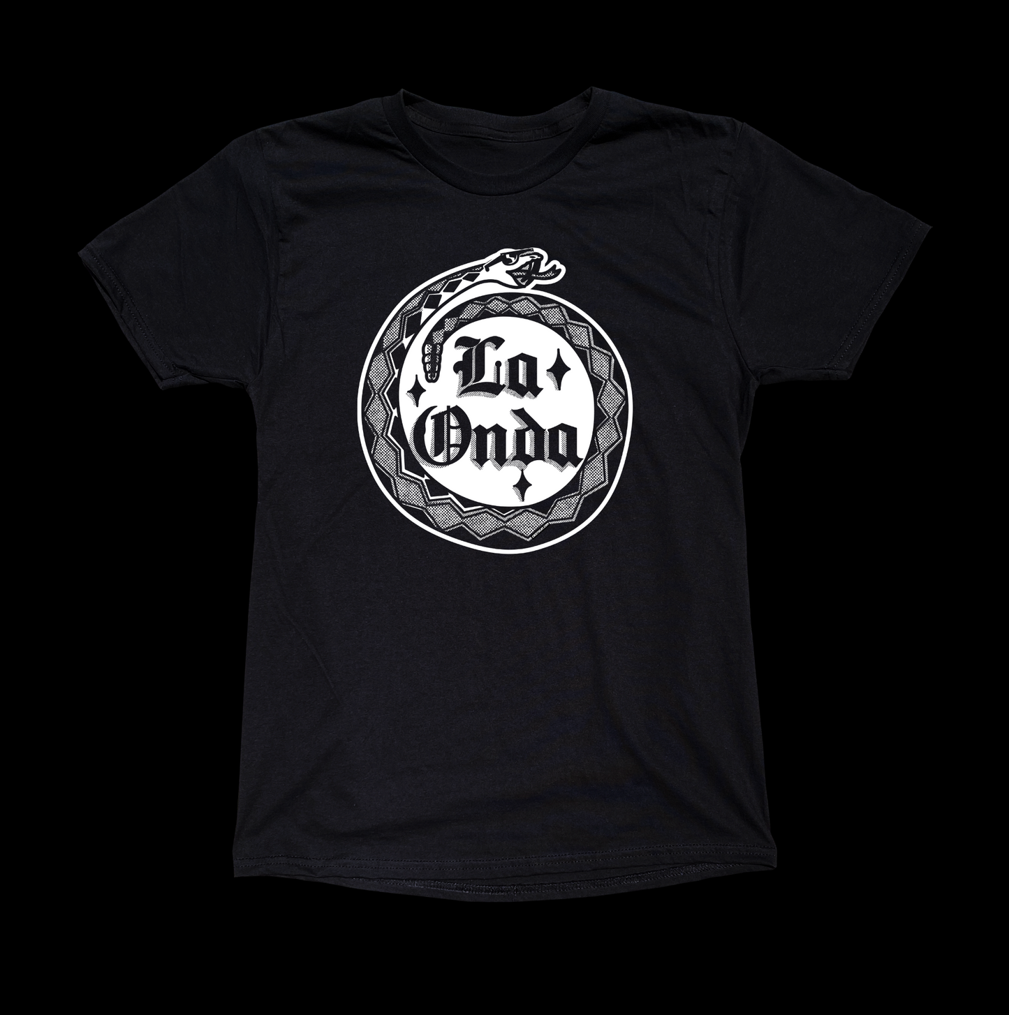 LA ONDA SNAKE 2.0 BLACK TEE BLOOD IN BLOOD OUT - cristocatofficial