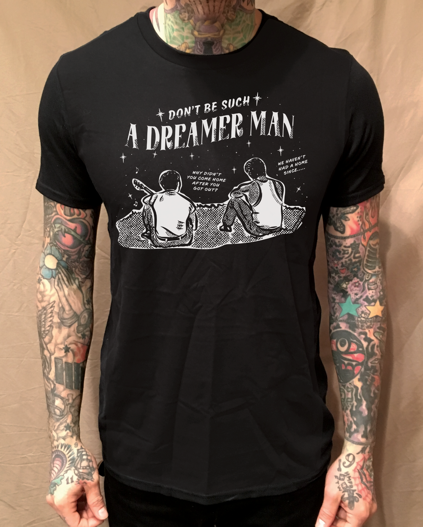 DREAMER HILL BLACK TEE