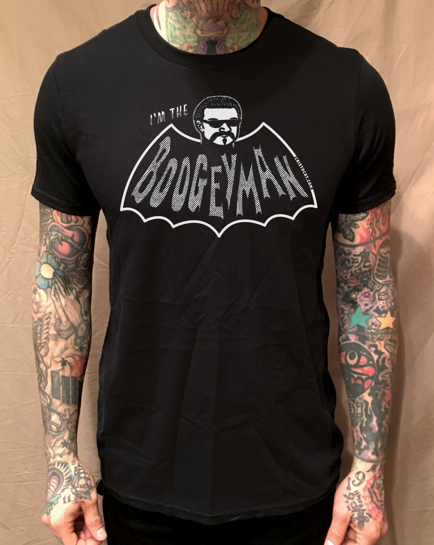 MAGIC BOOGEY-BAT BLACK TEE