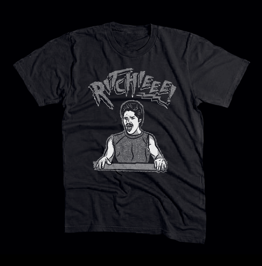 BOB SCREAM BLACK TEE - cristocatofficial