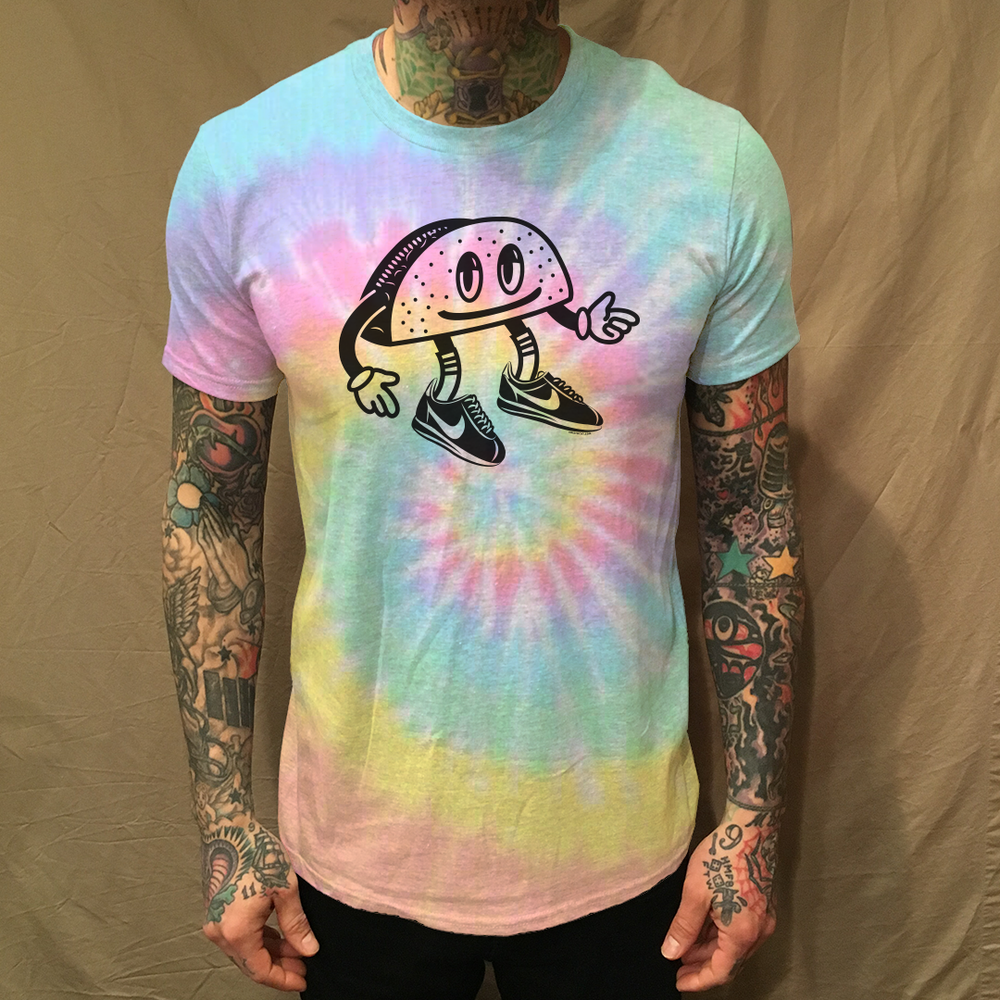 TIE DYE TACO DUDE TEE - cristocatofficial