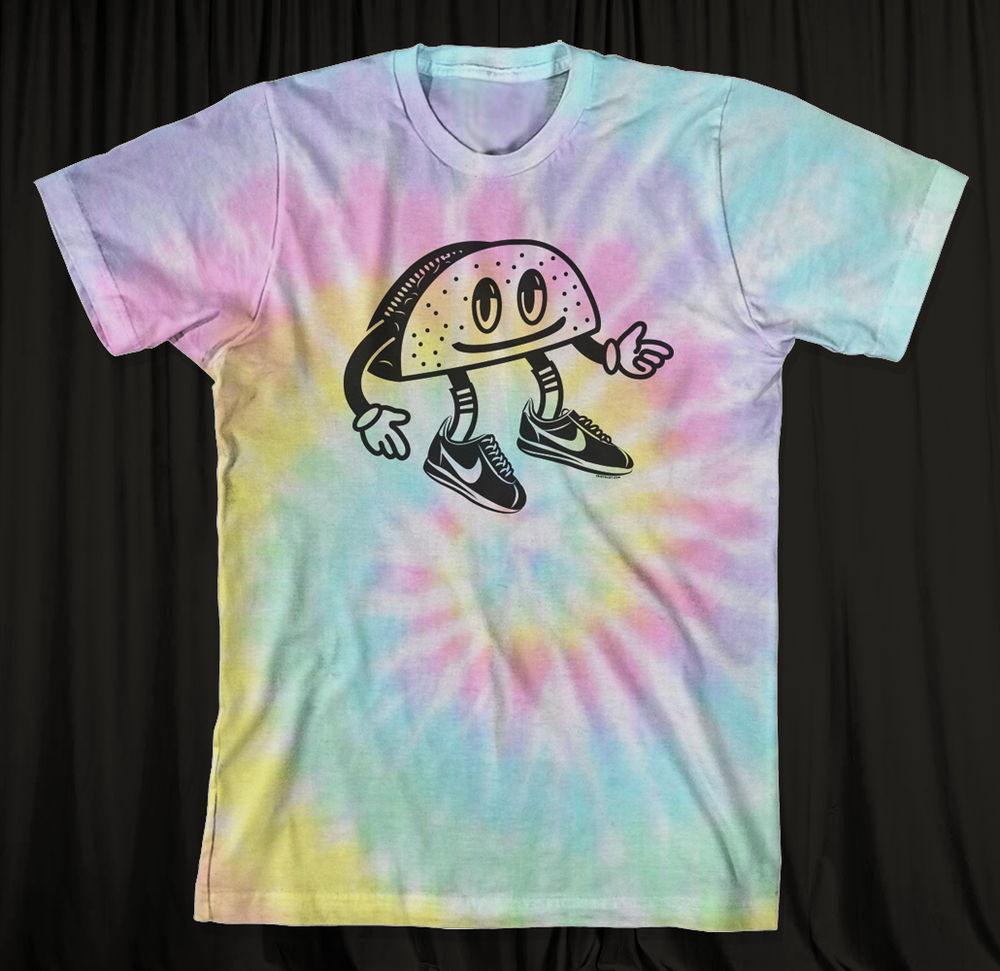 TIE DYE TACO DUDE TEE - cristocatofficial