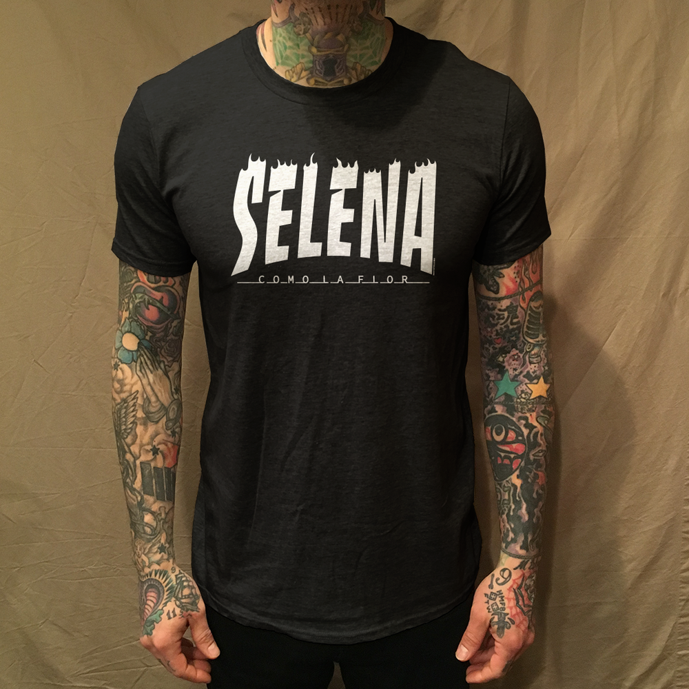 SELENA THRASHER BLACK TEE - cristocatofficial