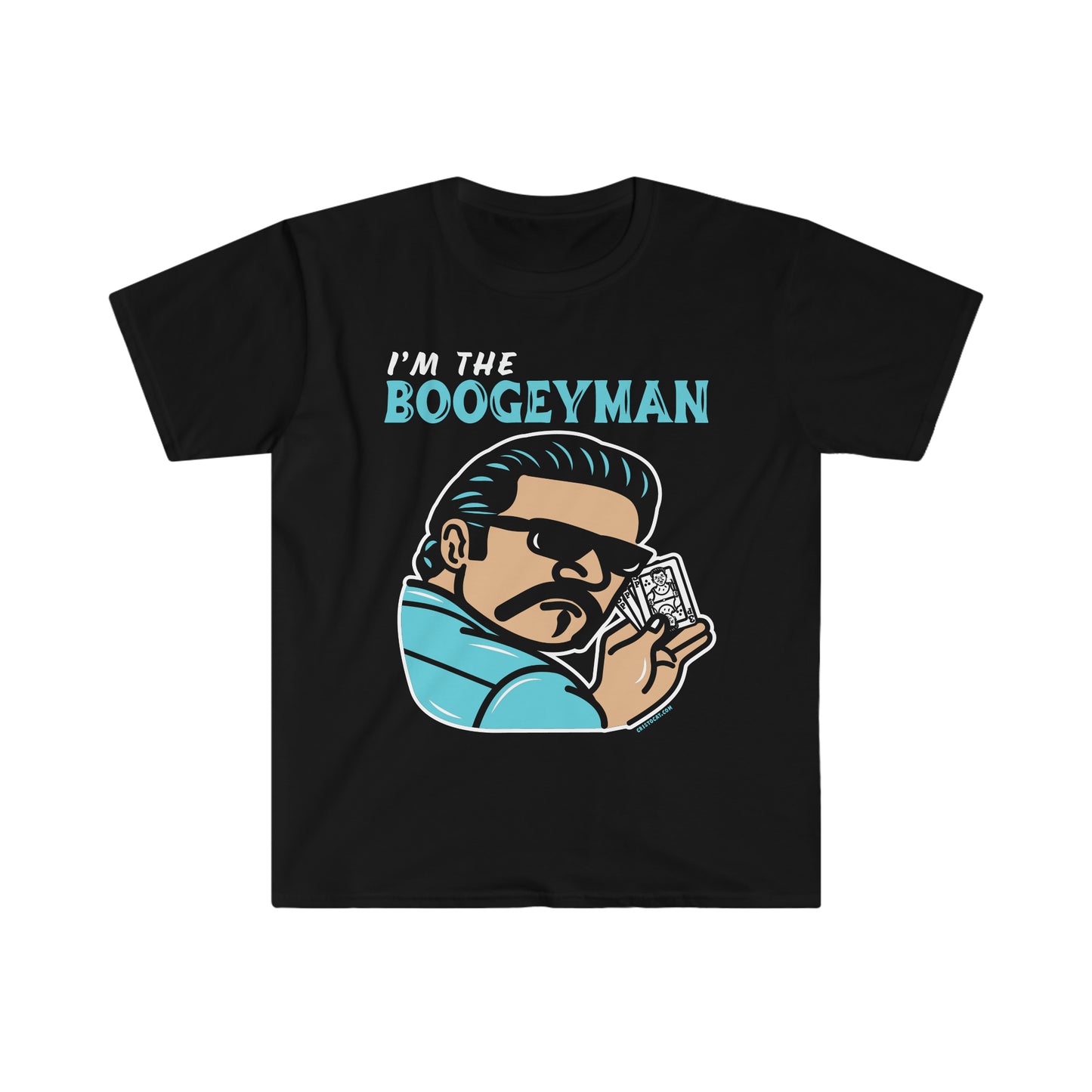 BOOGEYMAN STARE DOWN BLACK TEE