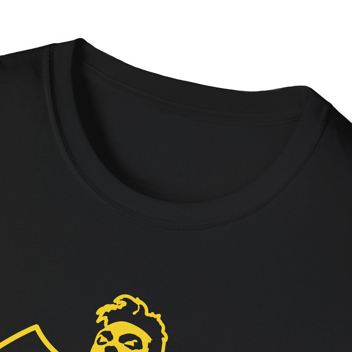 LOS SMITHS YELLOW BAT BLACK TEE
