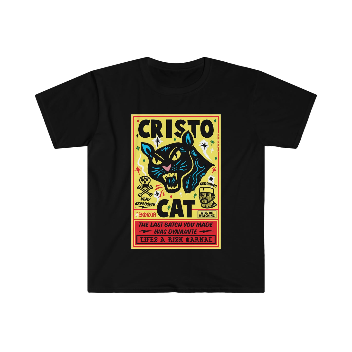 FIREWORKS CRISTOCAT TEE