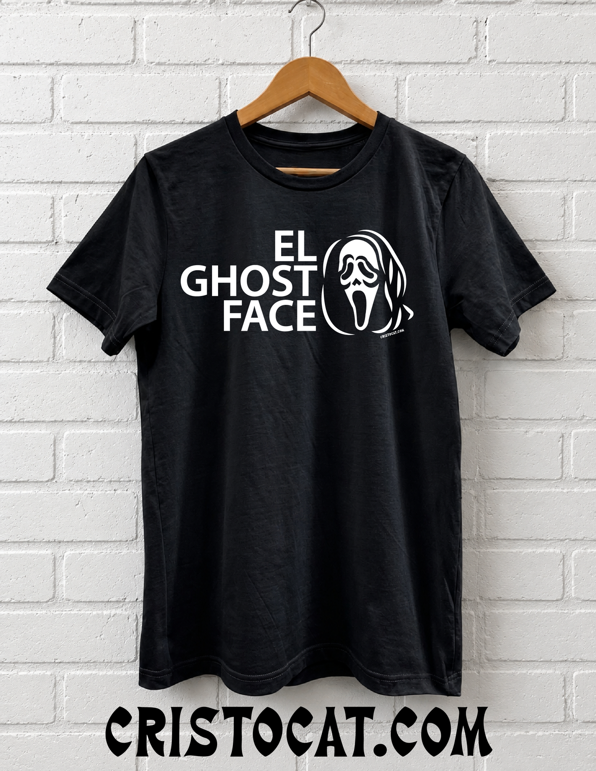Cara de Fantasma Black T-SHIRT