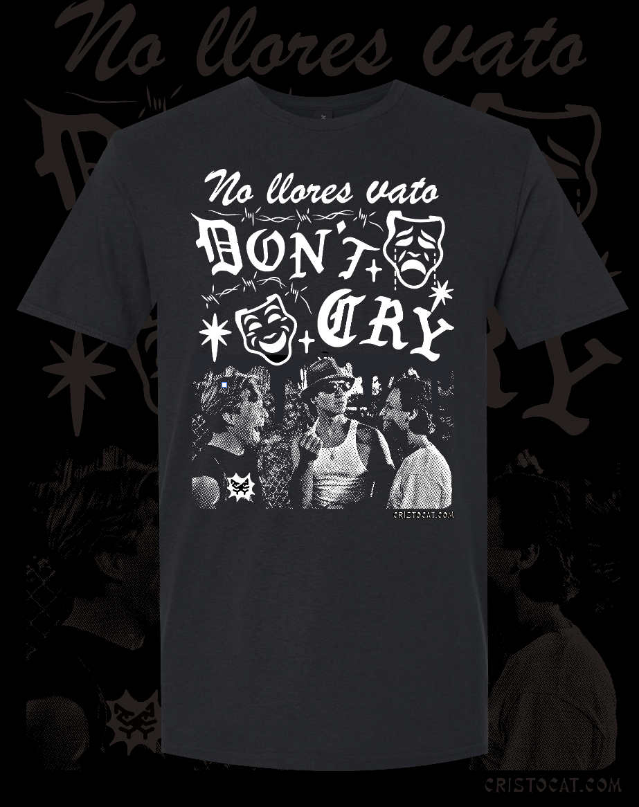 WHERE YOU WANT TO GO BLACK T-SHIRT - cristocatofficial