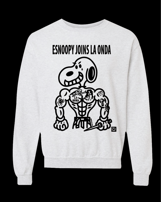 ESnoopy Joins La Onda CREWNECK SWEATER