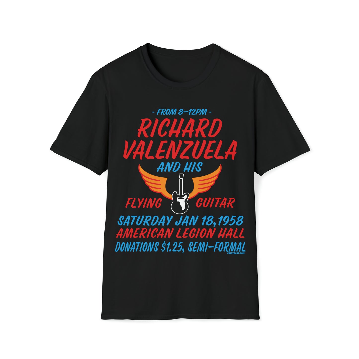 FLYING GUITAR POSTER TEE