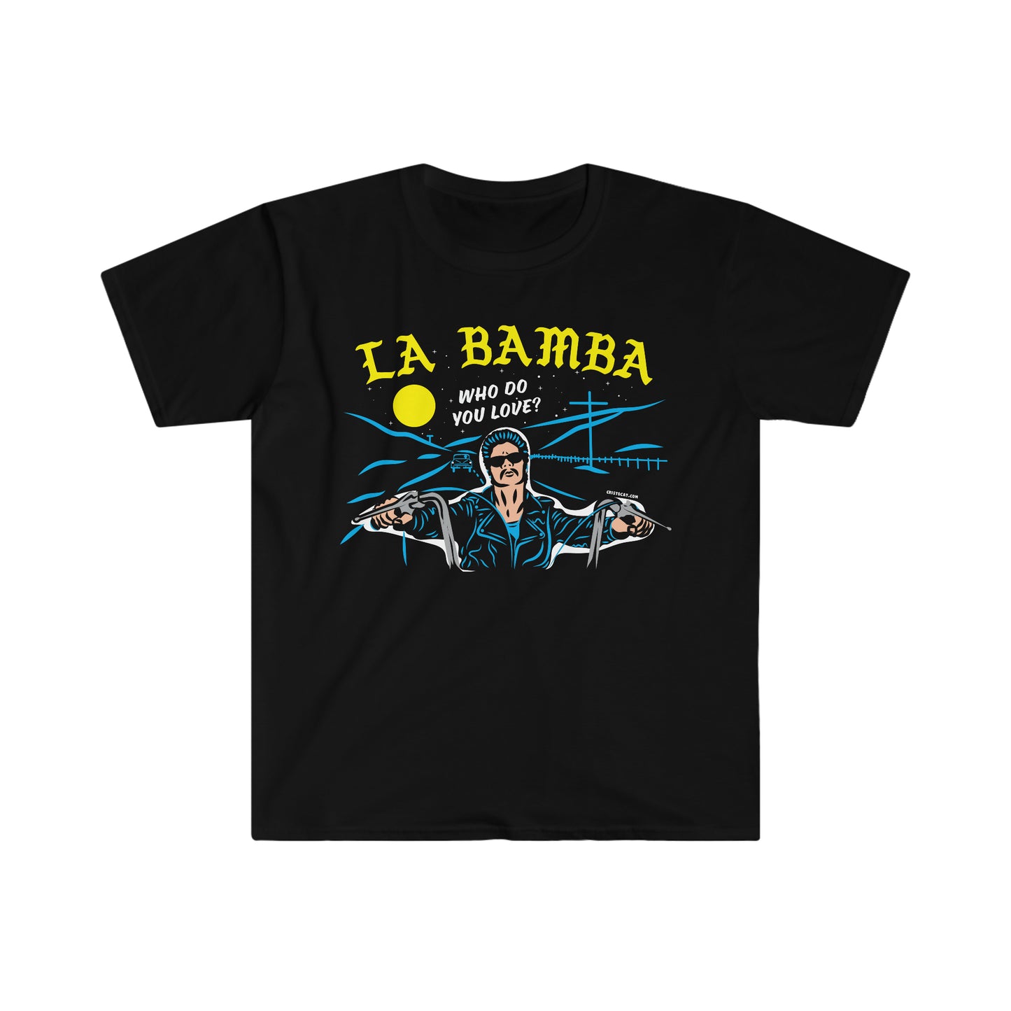 NIGHT RIDER BOB BLACK TEE