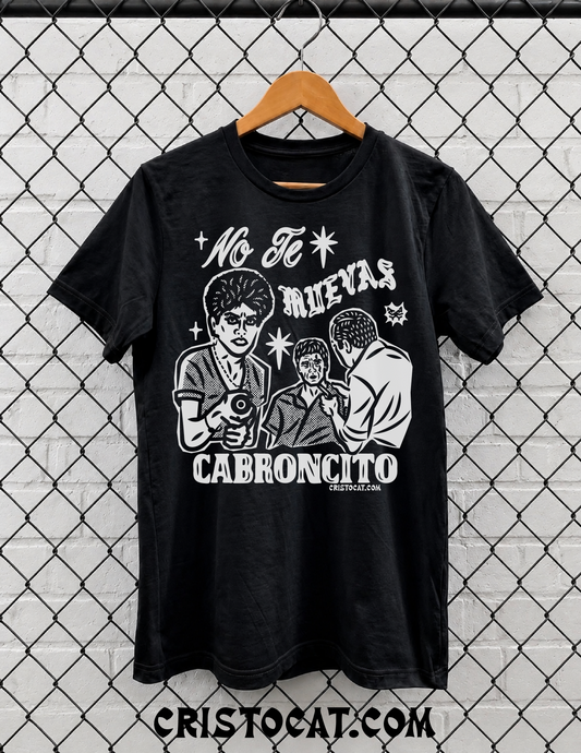 No Te Muevas Black T-SHIRT