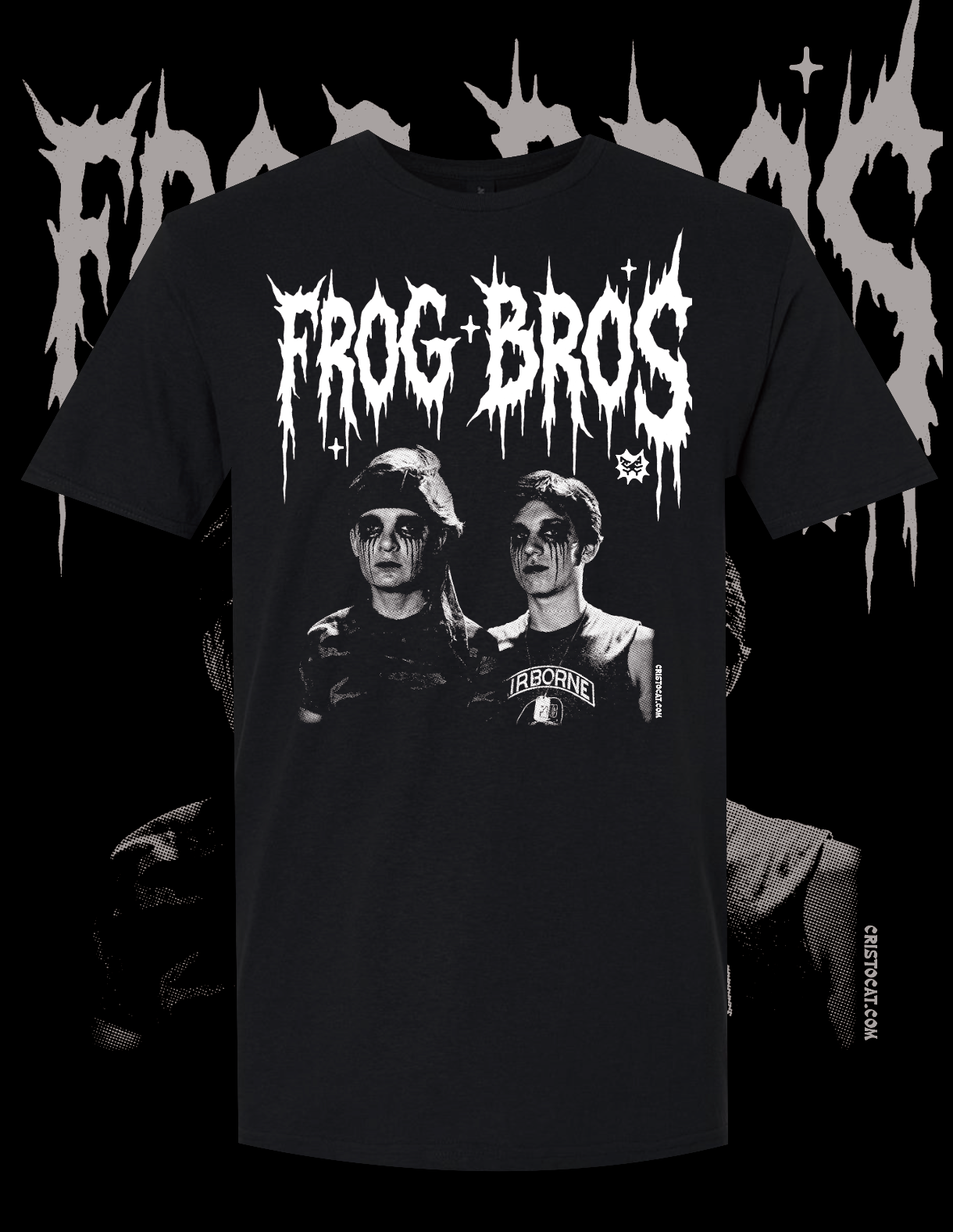 FROG BROS BLACK T-SHIRT