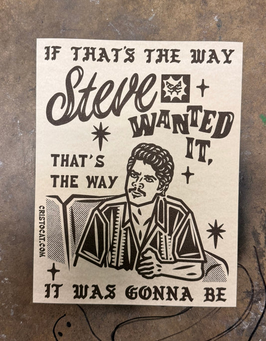 That’s the way Bob 8.5X11 PRINT