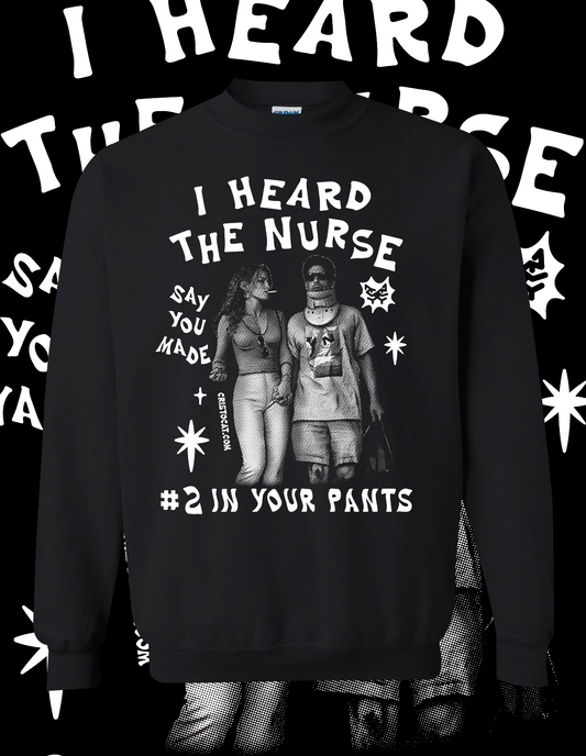 Chrissy #2 Black crewneck Sweater