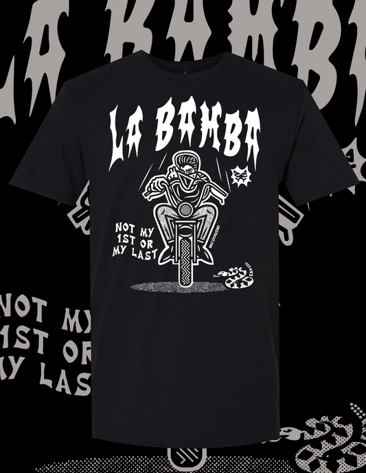 RATTLESNAKE BOB BLACK T-SHIRT