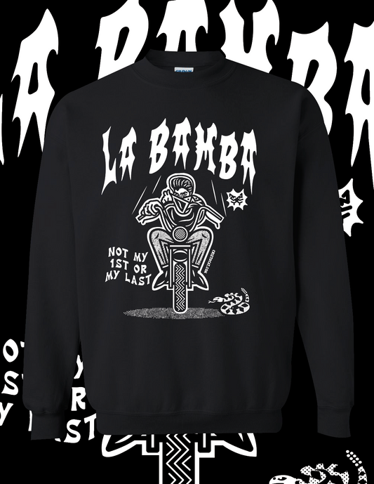 RATTLESNAKE BOB Black crewneck Sweater