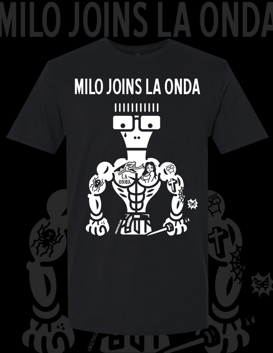 Milo Onda BLACK T-SHIRT