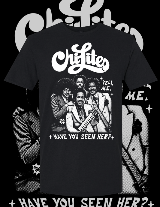 Have you seen her? BLACK T-SHIRT