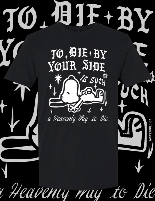 Heavenly ESnoopy BLACK T-SHIRT