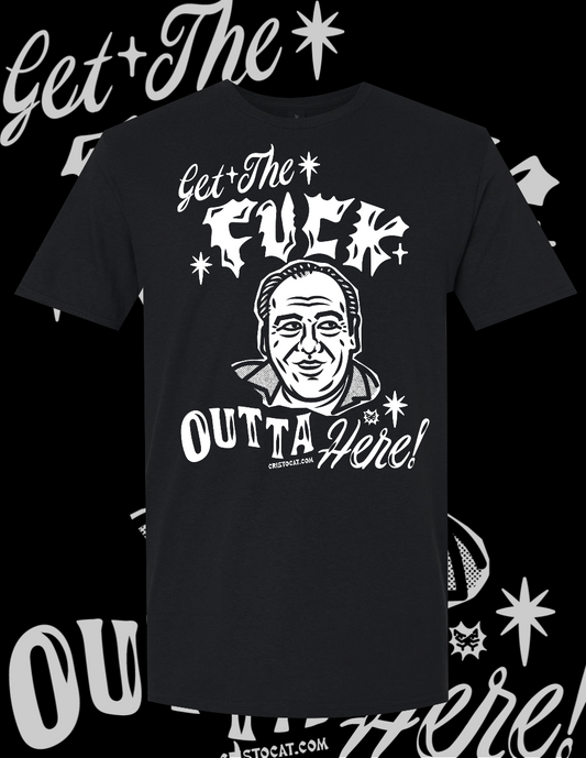 Tony GTFOH BLACK T-SHIRT