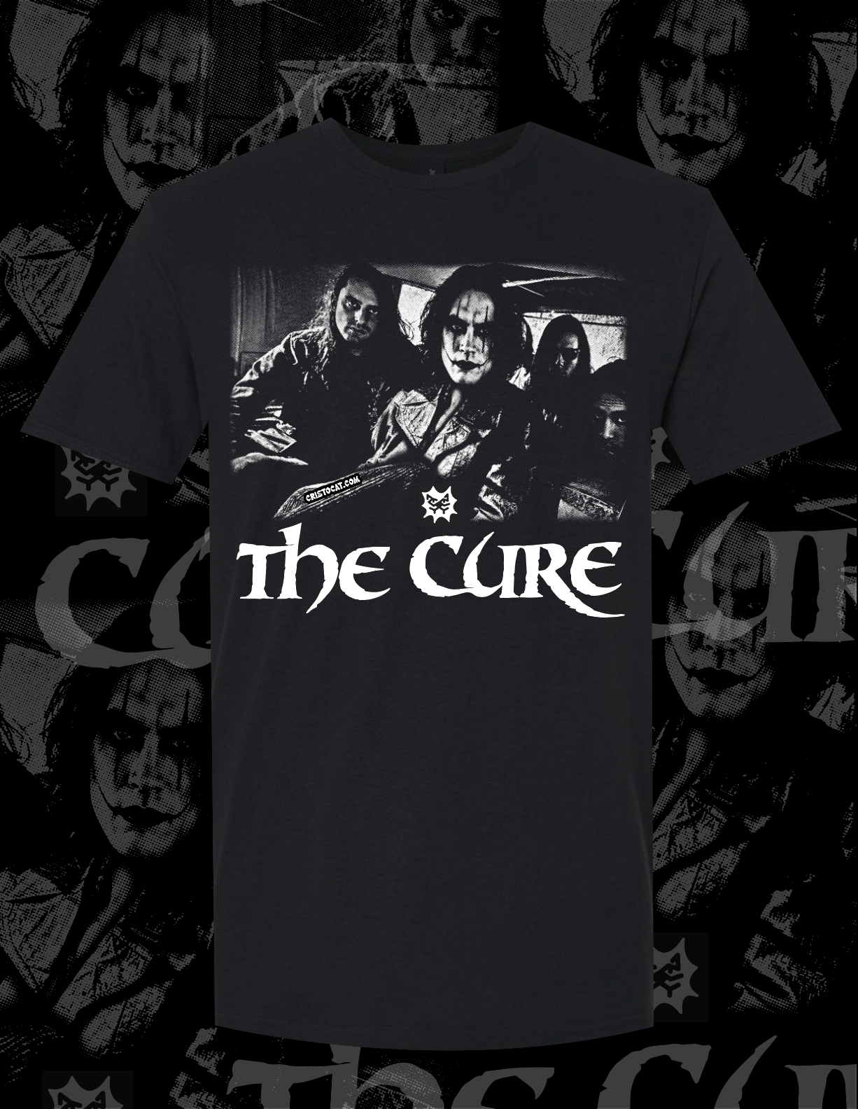 Cruisin Cure BLACK T-SHIRT - cristocatofficial