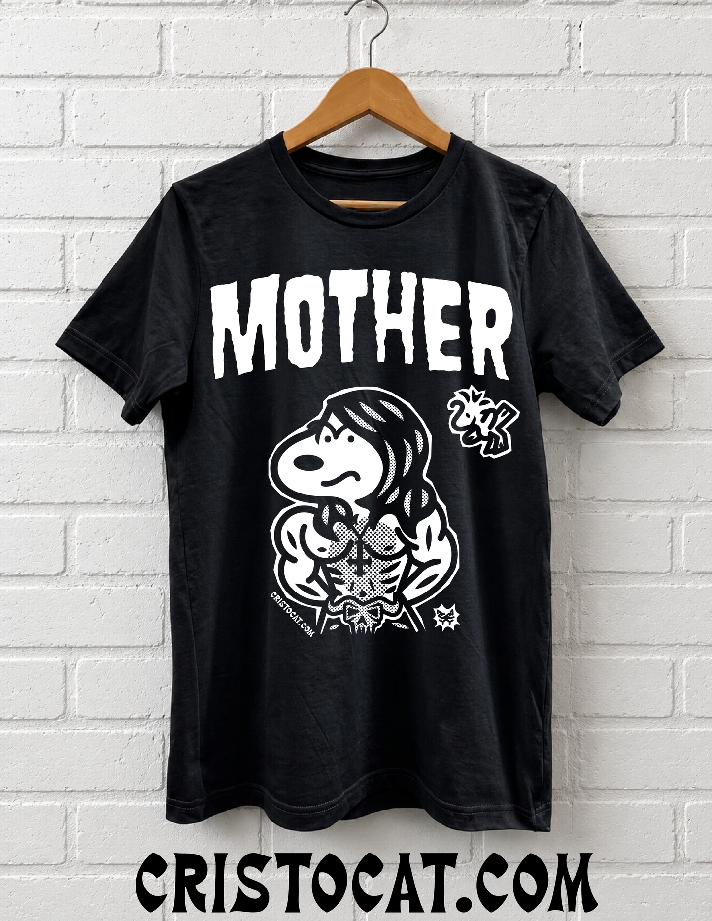 Danzig Esnoopy Black T-SHIRT